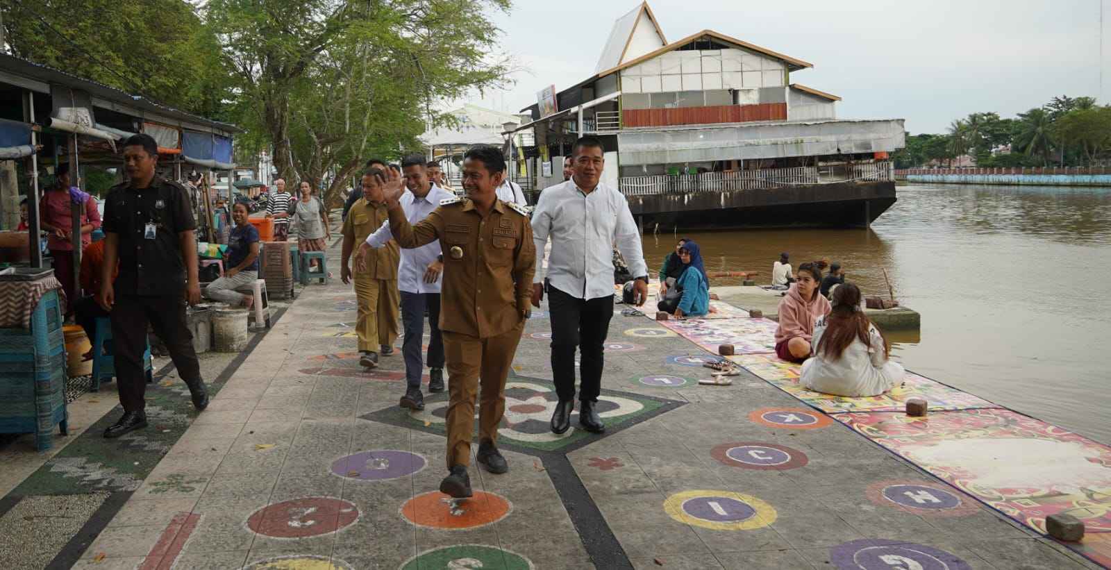Aset dan Fasilitas Terbengkalai, Yamin Janji Penataan Ulang Sungai di Banjarmasin