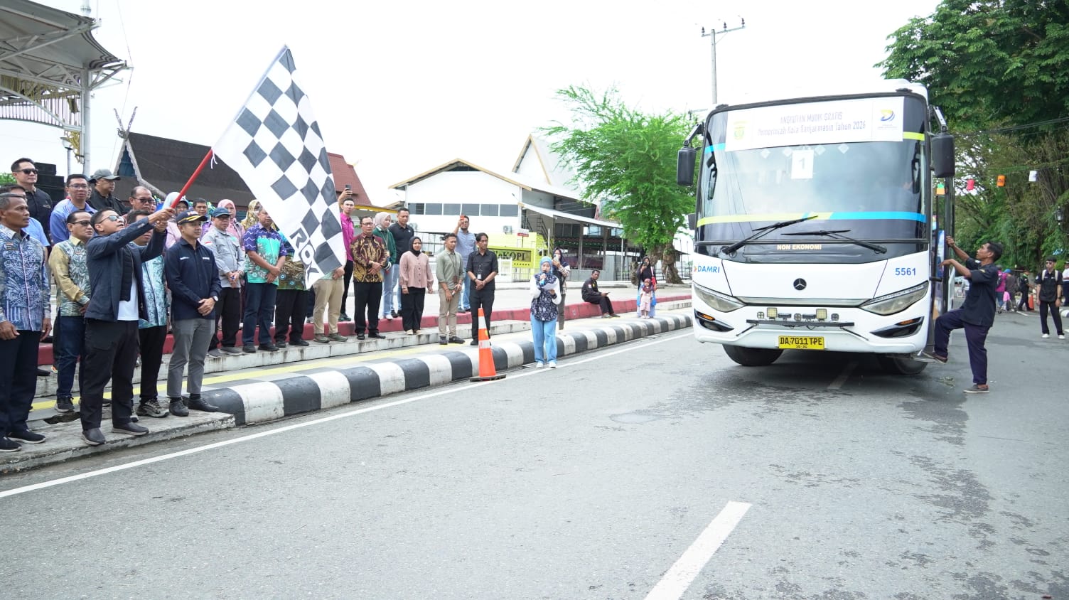 Pemko Banjarmasin Luncurkan Program Mudik Gratis Dan Layanan BTS Trans Banjarmasin