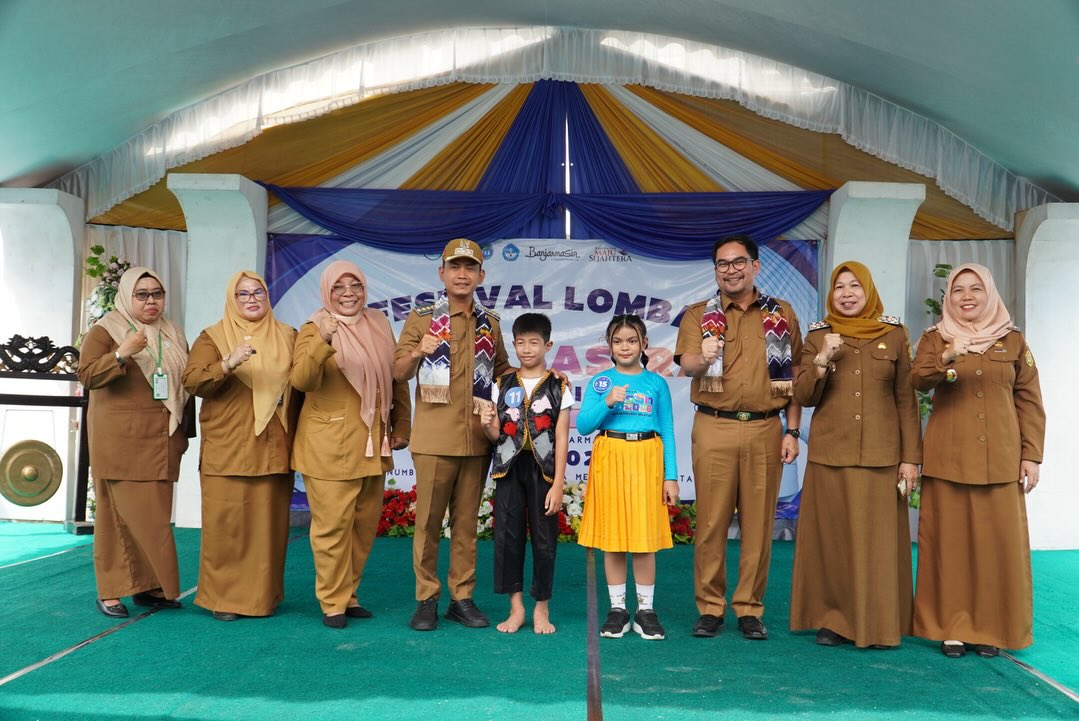 Wali Kota Banjarmasin Muhammad Yamin HR Resmikan Pembukaan FLS3N Tingkat SD Tahun 2026