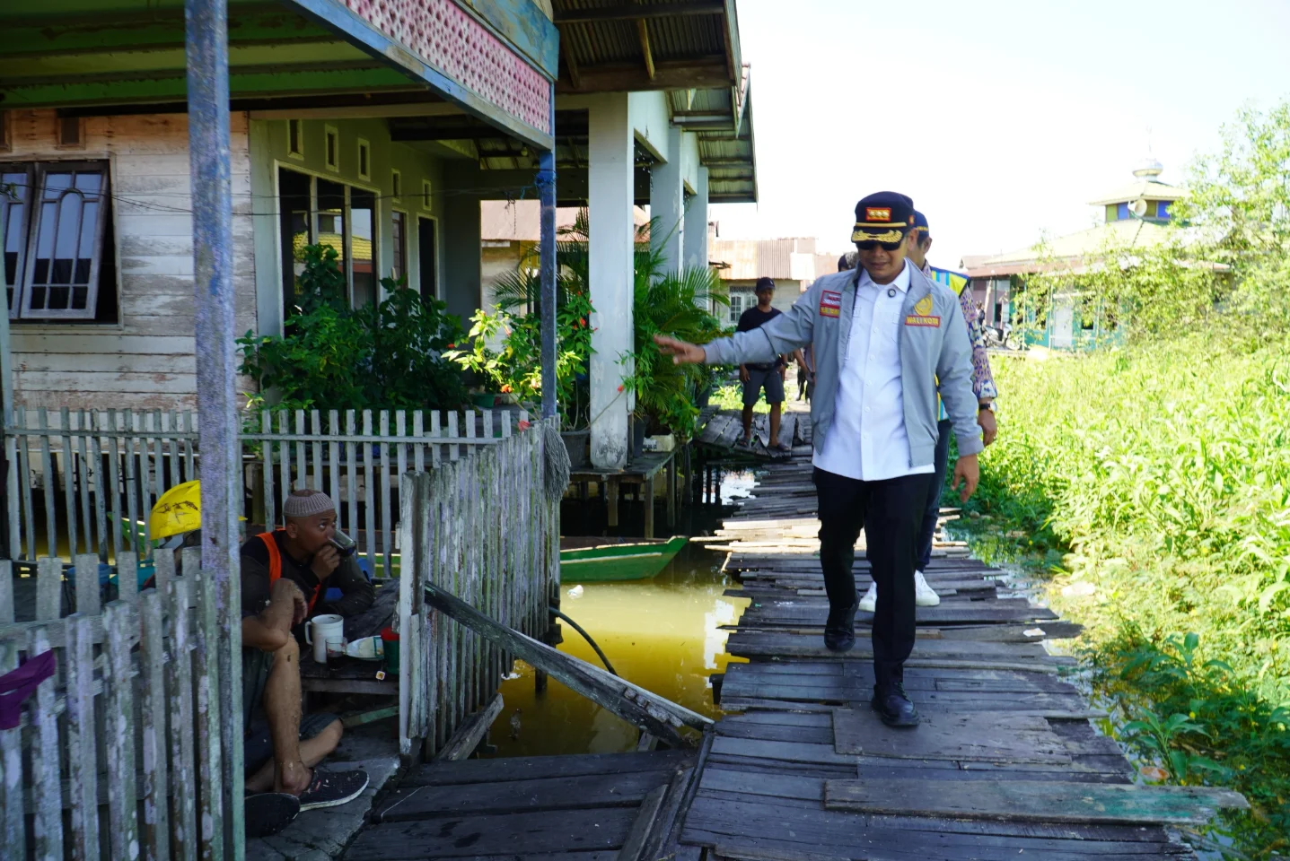Wali Kota Banjarmasin Pantau Proyek Titian Murung Selong, Tekankan Kualitas dan Ketepatan Waktu