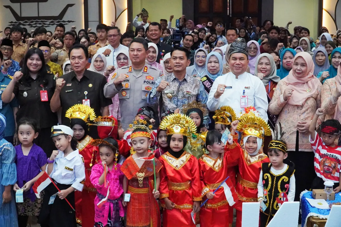 Komitmen Banjarmasin Ramah Anak di Peringatan HAN Ke-42 Balai Kota Banjarmasin