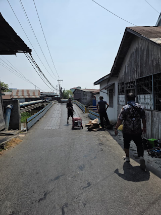 Jembatan Banyiur Ambles 20 Cm, Kini Selesai Diperbaiki